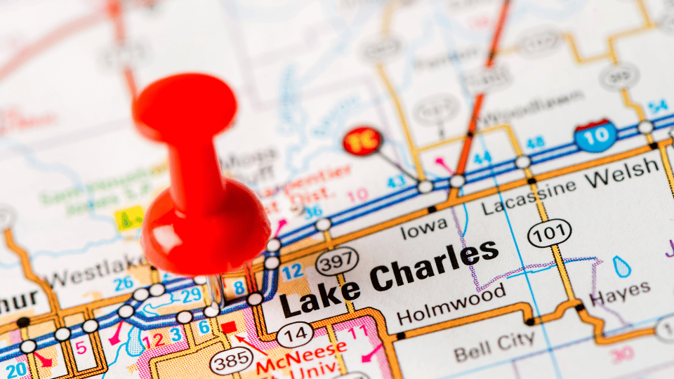 Where Is Lake Charles, LA